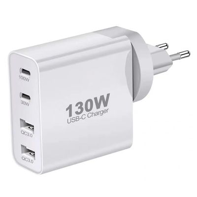 Super Fast Charging 130W GAN Charger