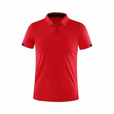 Breathable and Quick Drying 100% Polyester POLO, Casual short Sleeved Men's &amp; Women's T-SHIRT