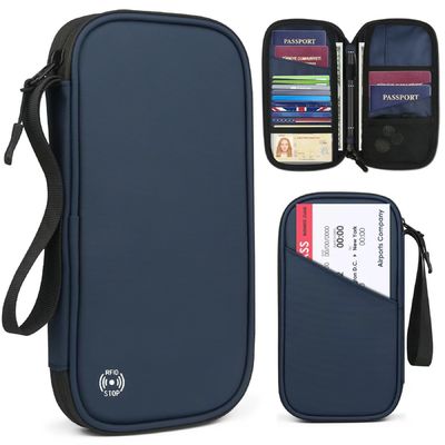 Oxford cloth waterproof wallet RFID Anti Theft Passport Wallet-Make your brand ubiquitous