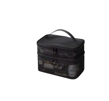 Simplicity Double layer mesh makeup bag