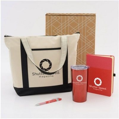 3-In-1 Gift Set WTIH TOTE BAG -Make your brand ubiquitous