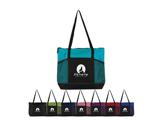 High-Quality 600D Polyester Zippered Tote-Make Your Brand Ubiquitous