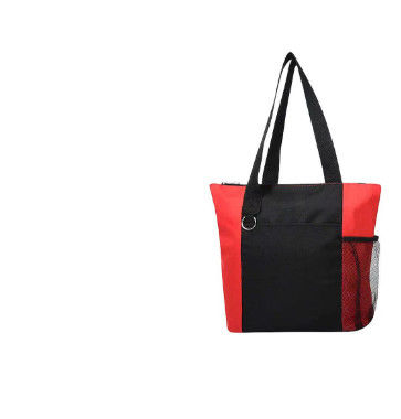 Create your own brand - Fun Small Multi-Pocket Zippered Tote Bag