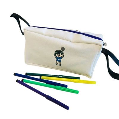 Customized High-Quality Canvas Pen Bag: Your Unique Stationery Companion