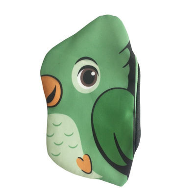 Charming Bird-shaped Canvas Pouch: Customizable &amp; Stylish Storage Solution