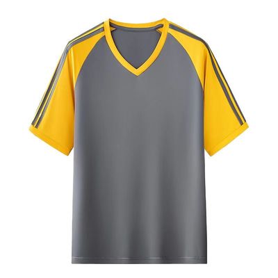 GRS Certified Color-Block Sports Tees