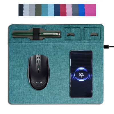 GRS Certified RPET Wireless Charging Mouse Pad