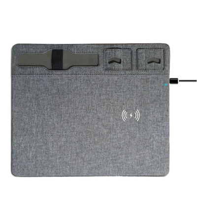 GRS Certified RPET Wireless Charging Mouse Pad